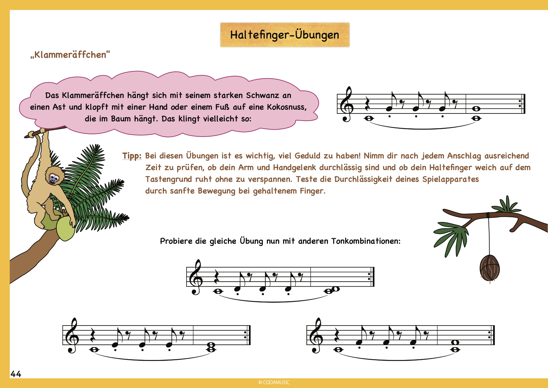 SPIEL‘ MIT MIR KLAVIER - Technik von Anfang an